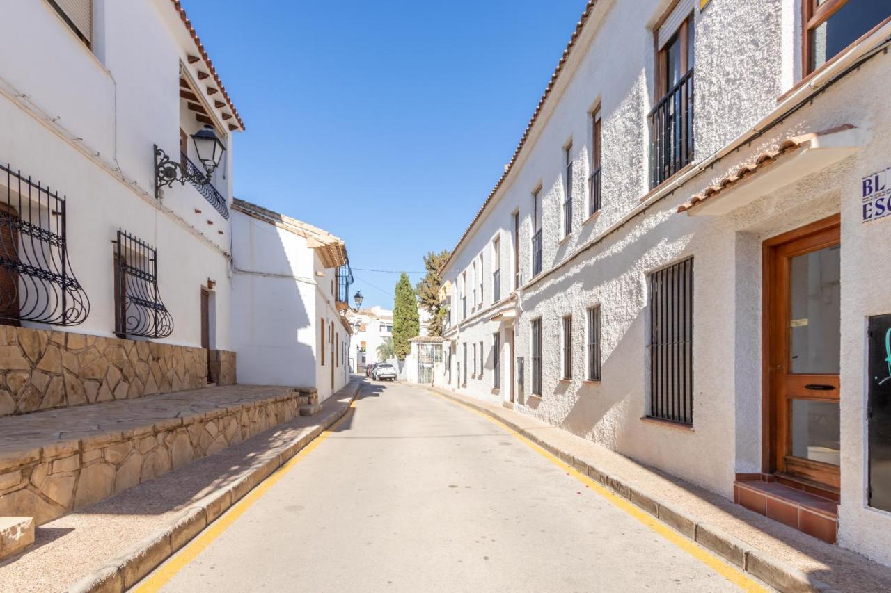 Altea Villa Buraux , Apartamento Con Vistas Al Mar & Parking En El Corazon Del Casco Viejo De Altea Exteriör bild