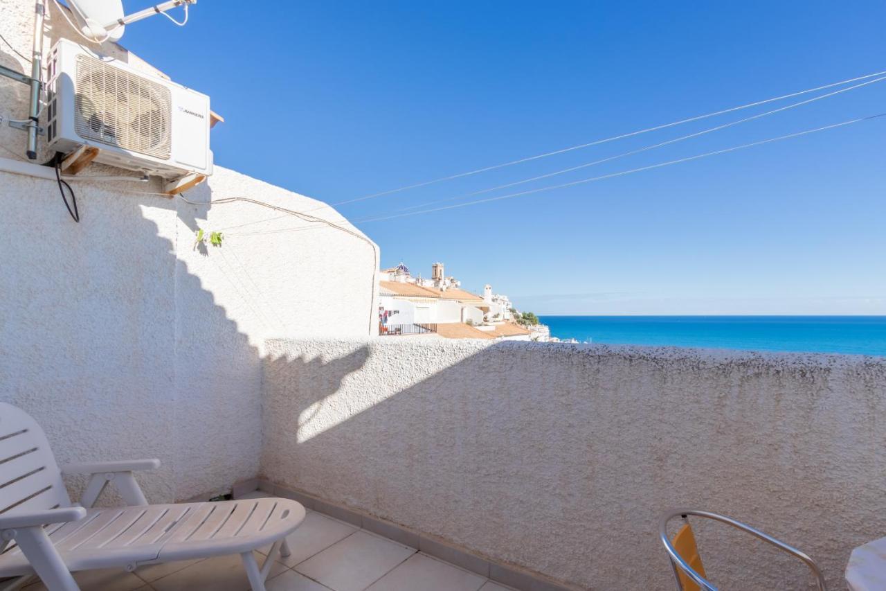 Altea Villa Buraux , Apartamento Con Vistas Al Mar & Parking En El Corazon Del Casco Viejo De Altea Exteriör bild